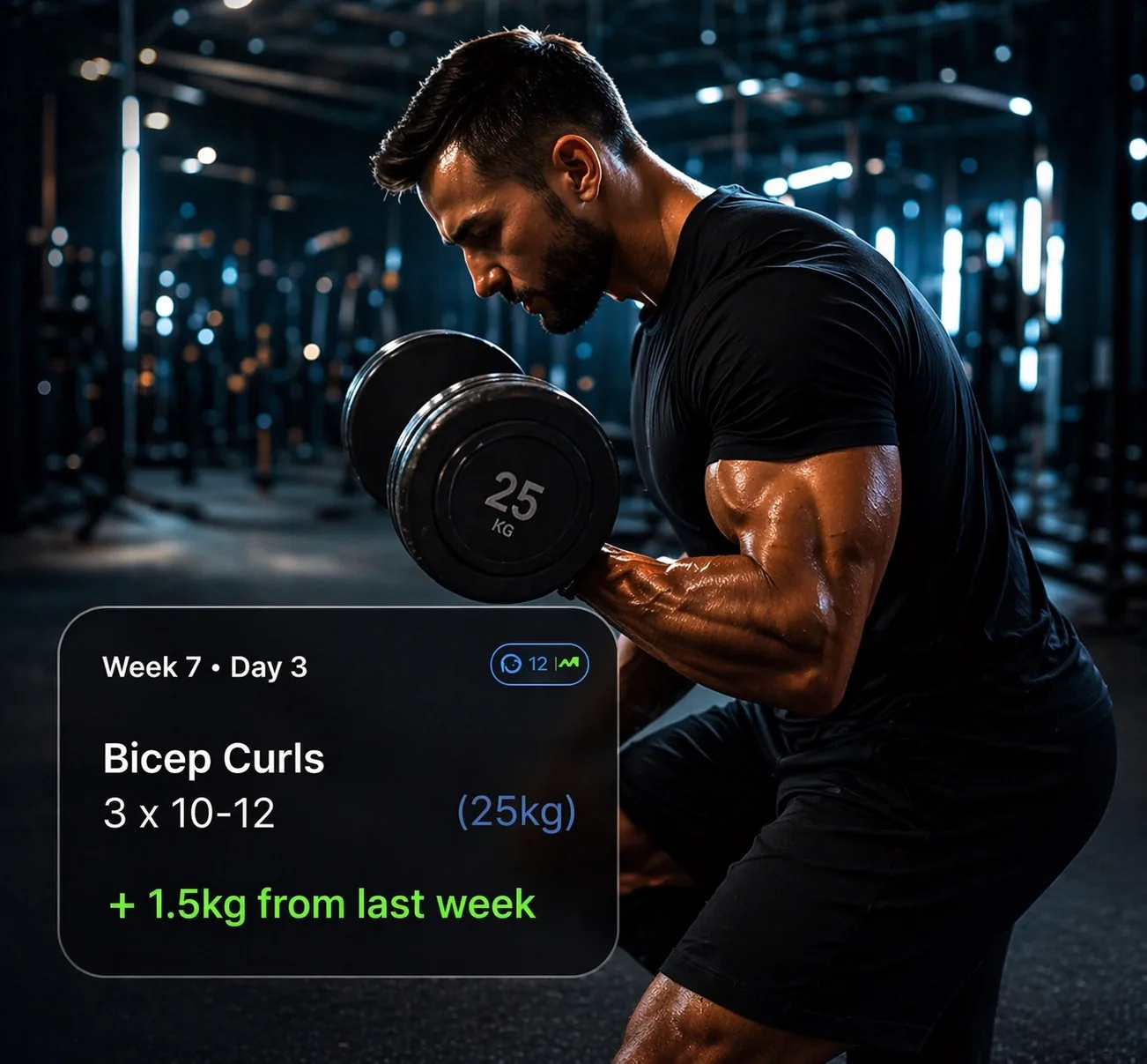 Structured workout programme
